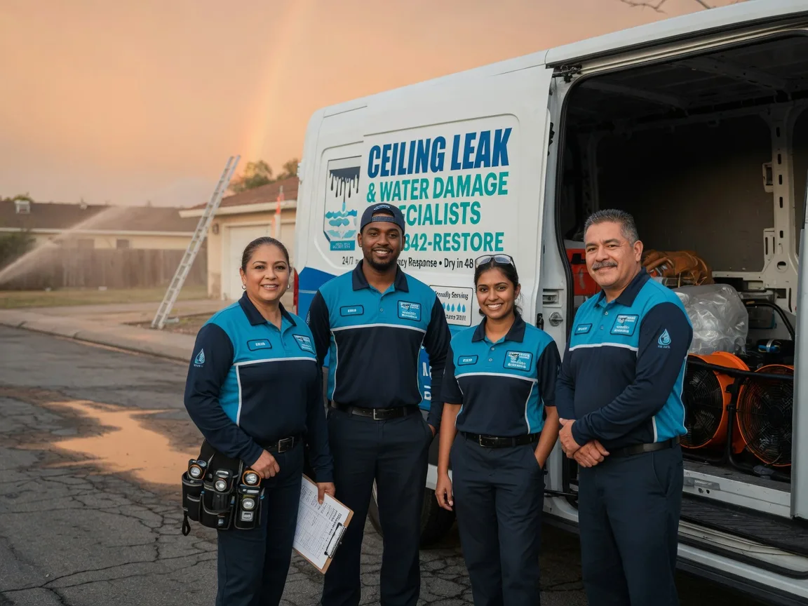 Ceiling Leak Cleanup company in Wilseyville, CA
